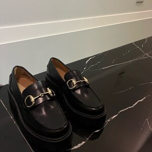 Black H&M chunky loafer